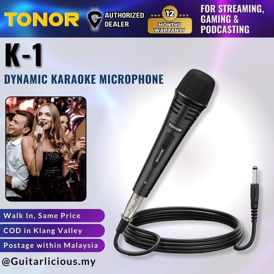 TONOR K1 Dynamic Karaoke Microphone Handheld Vocal Microphones ( K-1 )