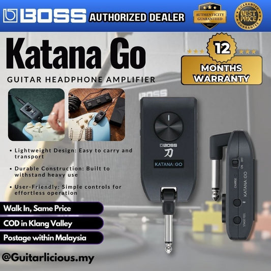 Boss Katana:Go Mini Guitar Headphone Amplifier ( KTN-GO : KTN Go )