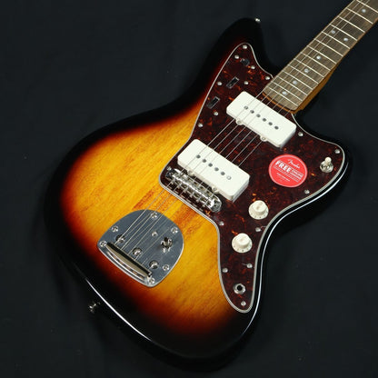 Squier Classic Vibe 60s Jazzmaster Humbucker Electric Guitar, Laurel FB, 3-Tone Sunburst ( CV60S )