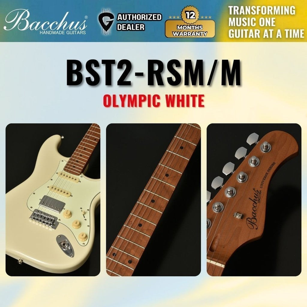 Bacchus BST-2-RSM/M Roasted Maple Fretboard, Stratocaster