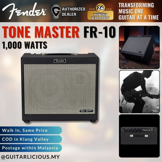 Fender Tone Master FR-10 Guitar Combo Amplifier, 120V ( FR10 / FR 10 )