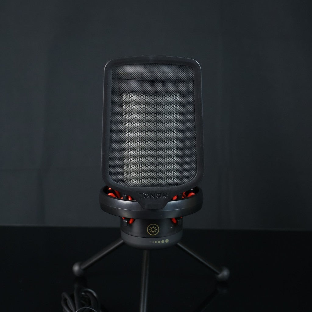 TONOR TC320 Game Microfoon, USB Microfoon met RGB/Versterker, Mute TONOR TC320 Game Microfoon, USB Microfoon met RGB/Versterker, Mute