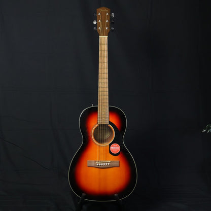 Fender CP-60S Parlor Acoustic Guitar, Walnut FB -  Sunburst ( CP 60S / CP60S / CP-60S-SB )