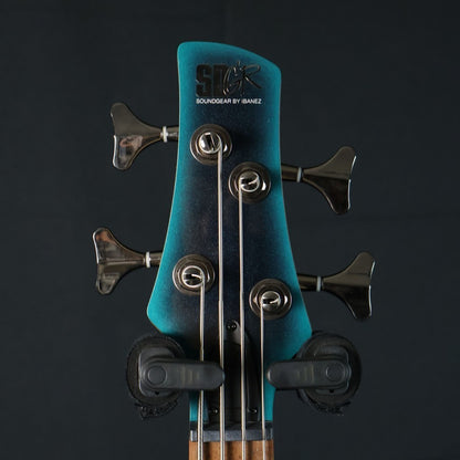 Ibanez SR300E 4 String Electric Bass Guitar with Active Pickup - Cerulean Aura Burst ( SR300E-CUB / SR-300E / SR 300E )