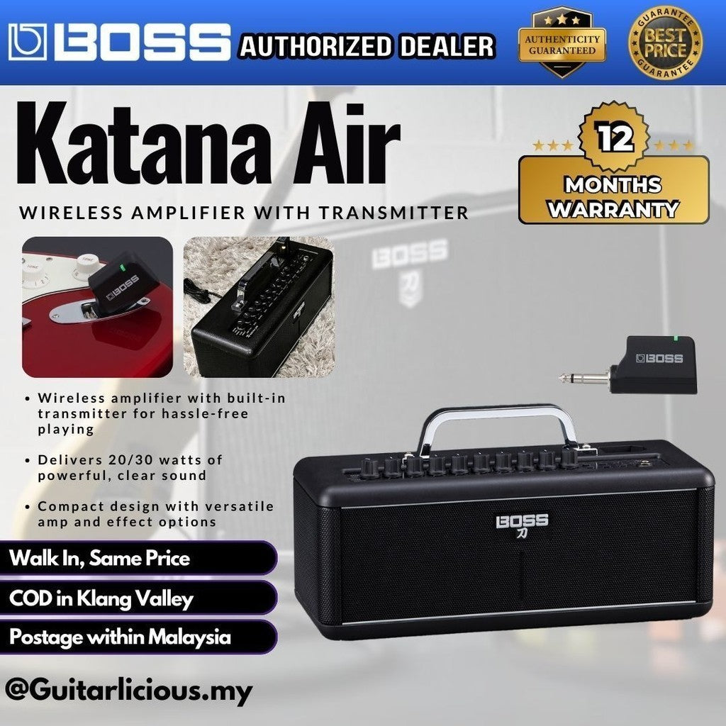 Boss Katana Air - 20/30-watt Wireless Guitar Amplifier with