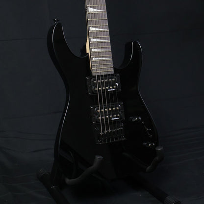 Jackson JS Series Dinky Minion JS1X Electric Guitar, Amaranth FB, Black  ( Mini / JS1 X / JS1-X / JS1X-BK )