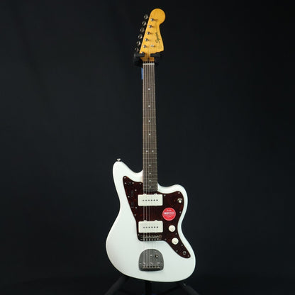 Squier Classic Vibe 60s Jazzmaster Humbucker Electric Guitar, Laurel FB, Olympic White ( CV60S )