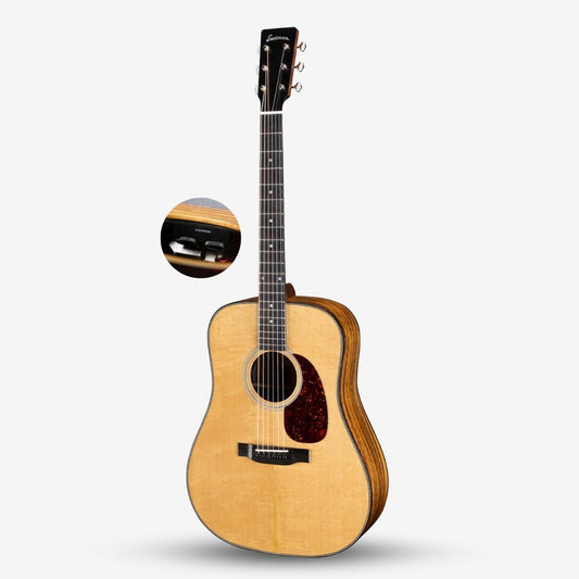 Eastman E3D-DLX Deluxe Dreadnought Acoustic-electric Guitar with Fishman Presys VT Pickups - E3D-Deluxe / E3-D