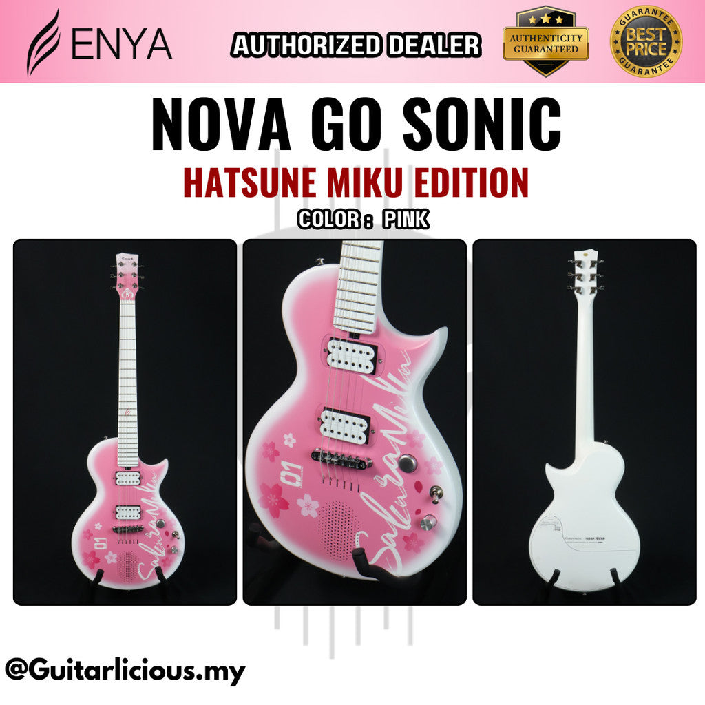 Enya Nova Go Sonic Sakura Mirai with Built In Speaker – GUITARLICIOUS