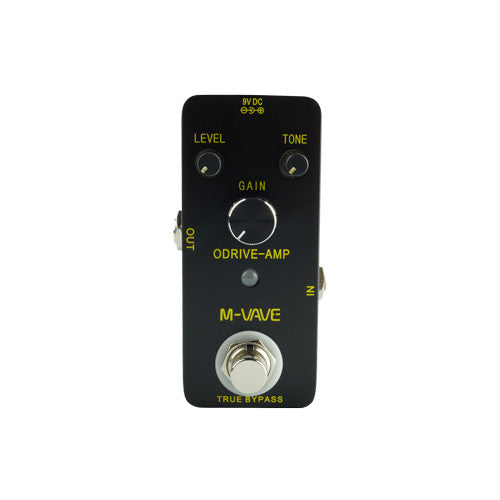 M-VAVE Overdrive-AMP Pedal Digital Guitar Effect Pedal Guitar Classic Tube True Bypass guitar pedal