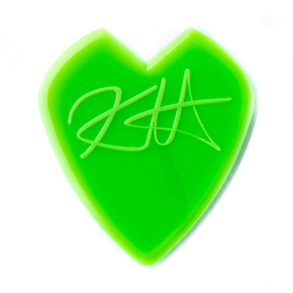 Jim Dunlop Kirk Hammett Custom Nylon Jazz III Guitar Picks 1.38mm, 6 Per Pack ( 47PKH3N Green / 47PKH3NPS Purple Sparkle