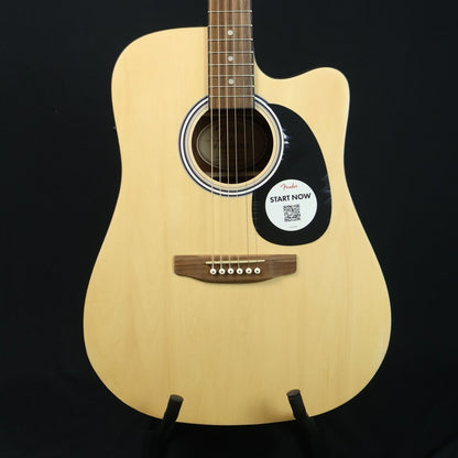 Fender FA-25CE Dreadnought Acoustic Guitar with Pick Up, Walnut FB, Natural ( FA 25CE / FA25CE / FA-25CE-NAT )