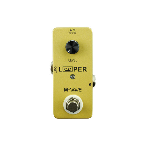 M-vave MINI Looper Effect Pedal Recording Time Max 5 minutes Noise Killer Unlimited Overdubs Looper Guitar Pedal