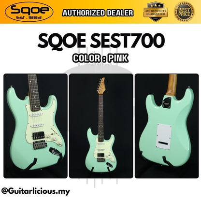 SQOE SEST700 Super Stratocaster HSS Electric Guitar with Alter Switch ( SEST / SEST-700 / ST 700 )