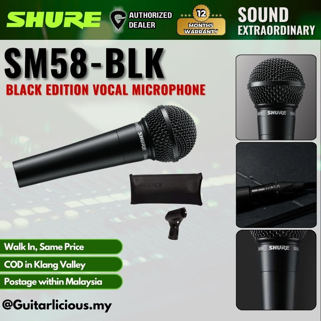 Shure SM58S Mic With Switch | Music & Arts