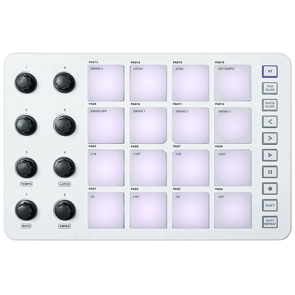 新品 M-VAVE MIDIコントローラー SMC-PAD パッド演奏 MPC 新品 M-VAVE MIDIコントローラー SMC-PAD パッド演奏 MPC - メルカリ