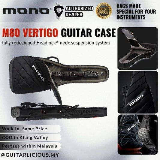 Mono M80 Vertigo Electric Guitar Case - Black ( M80 / VEG-BLK )