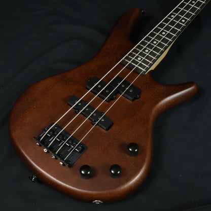 Ibanez GSRM20B 4 String Mikro Short Scale Bass Guitar - Walnut Flat ( GSRM20B-WNF / GSRM-20B / GSRM 20B )