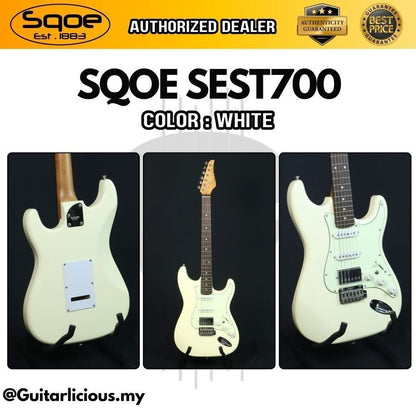 SQOE SEST700 Super Stratocaster HSS Electric Guitar with Alter Switch ( SEST / SEST-700 / ST 700 )