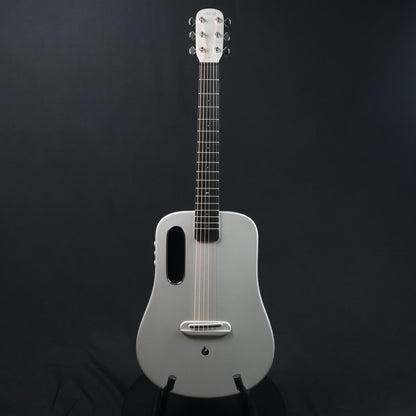 Lava Me Air 36″ Mini Carbon Acoustic-Electric Guitar Semi acoustic guitar with EQ - Silver ( Lava Me Air-SV )