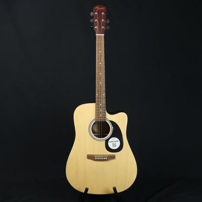 Fender FA-25CE Dreadnought Acoustic Guitar with Pick Up, Walnut FB, Natural ( FA 25CE / FA25CE / FA-25CE-NAT )