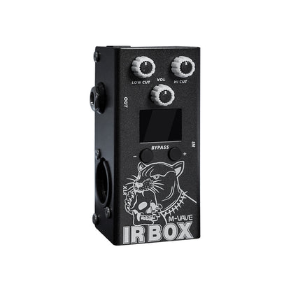 M-vave IR Box Pedal 32 Presets 24bit,IR Cab Impulse Response Cabinets Speaker Simulation Pedal