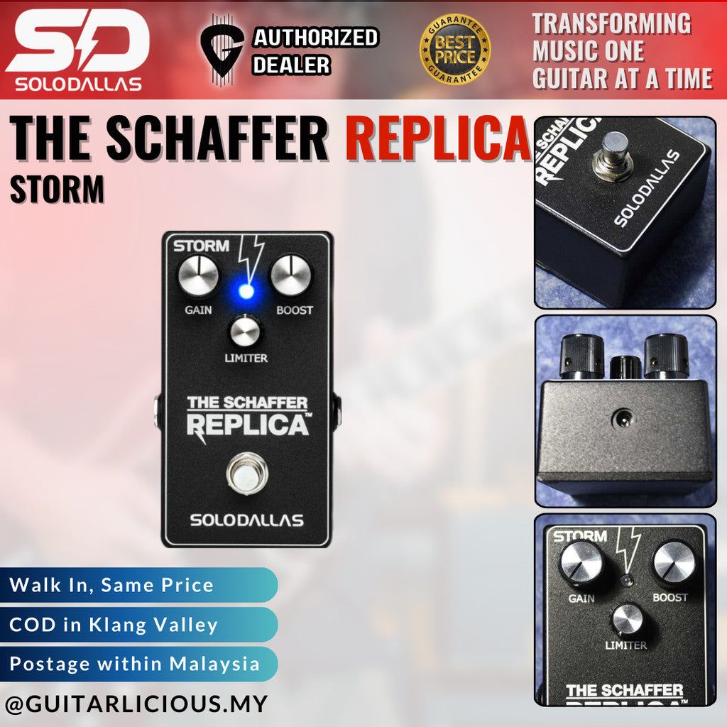 SoloDallas The Schaffer Replica® - Storm ( SD-STRM-BLK