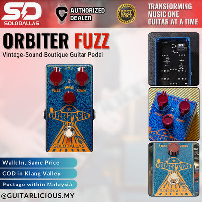 SoloDallas Orbiter Fuzz Effect Pedal (  SD-ORBT-BLU )