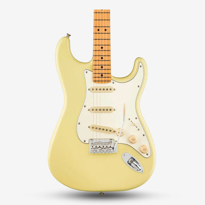 Fender Player II Stratocaster Electric Guitar, Maple FB - Hialeah Yellow ( SSS Pick Up )