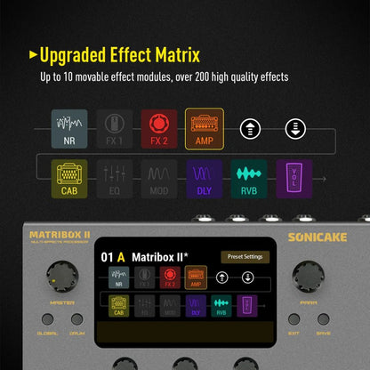 Sonicake QME-100 Matribox II Multi-effects Processor Pedal