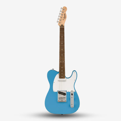 Squier Sonic Telecaster Electric Guitar w/White Pickguard, Laurel FB - California Blue