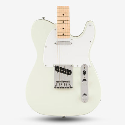 Squier FSR Sonic Telecaster Electric Guitar w/White Pickguard, Maple FB - Arctic White