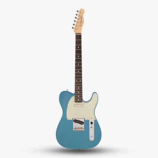 Fender Japan Traditional II 60s Telecaster Electric Guitar, Rosewood FB - Lake Placid Blue