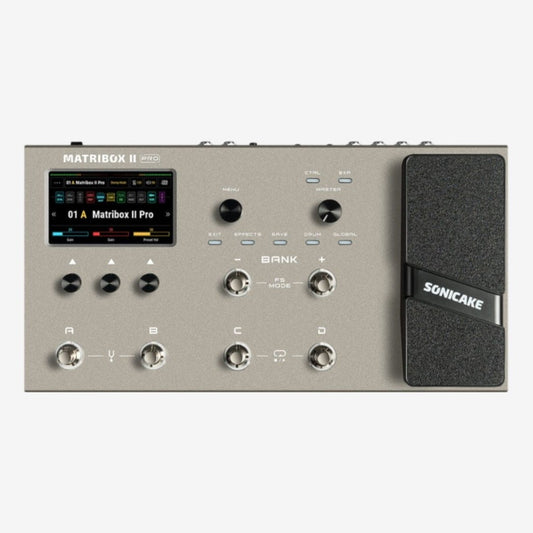 Sonicake QME-200 Matribox II Pro Multi Effects Processor Pedal