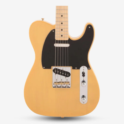 Fender Japan Traditional II 50s Telecaster Electric Guitar, Maple FB - Butterscotch Blonde