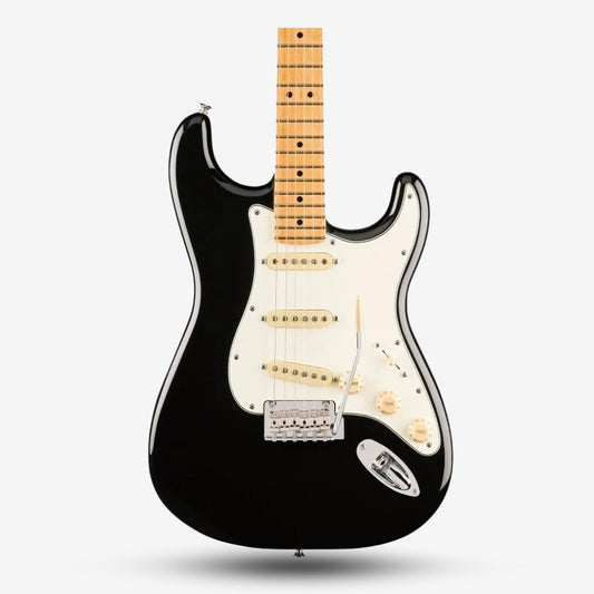 Fender Player II Stratocaster Electric Guitar, Maple FB - Black ( SSS Pick Up )