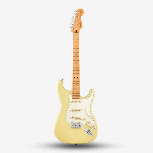 Fender Player II Stratocaster Electric Guitar, Maple FB - Hialeah Yellow ( SSS Pick Up )