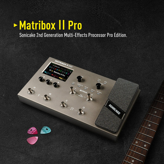 Sonicake QME-200 Matribox II Pro Multi Effects Processor Pedal