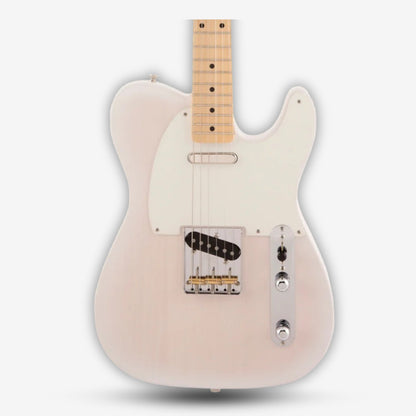 Fender Japan Traditional II 50s Telecaster Electric Guitar, Maple FB - White Blonde