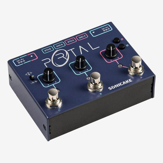 Sonicake QDS-06 Portal Active Signal Mixer Analog Line Selector ABY and FX Loop Effect Pedal