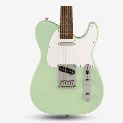 Squier FSR Sonic Telecaster Electric Guitar w/White Pickguard, Laurel FB - Surf Green