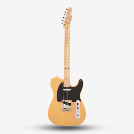 Fender Japan Traditional II 50s Telecaster Electric Guitar, Maple FB - Butterscotch Blonde