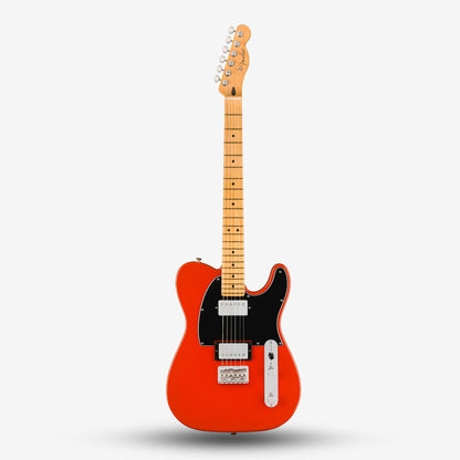 Fender Player II Telecaster HH Electric Guitar, Maple FB - Coral Red