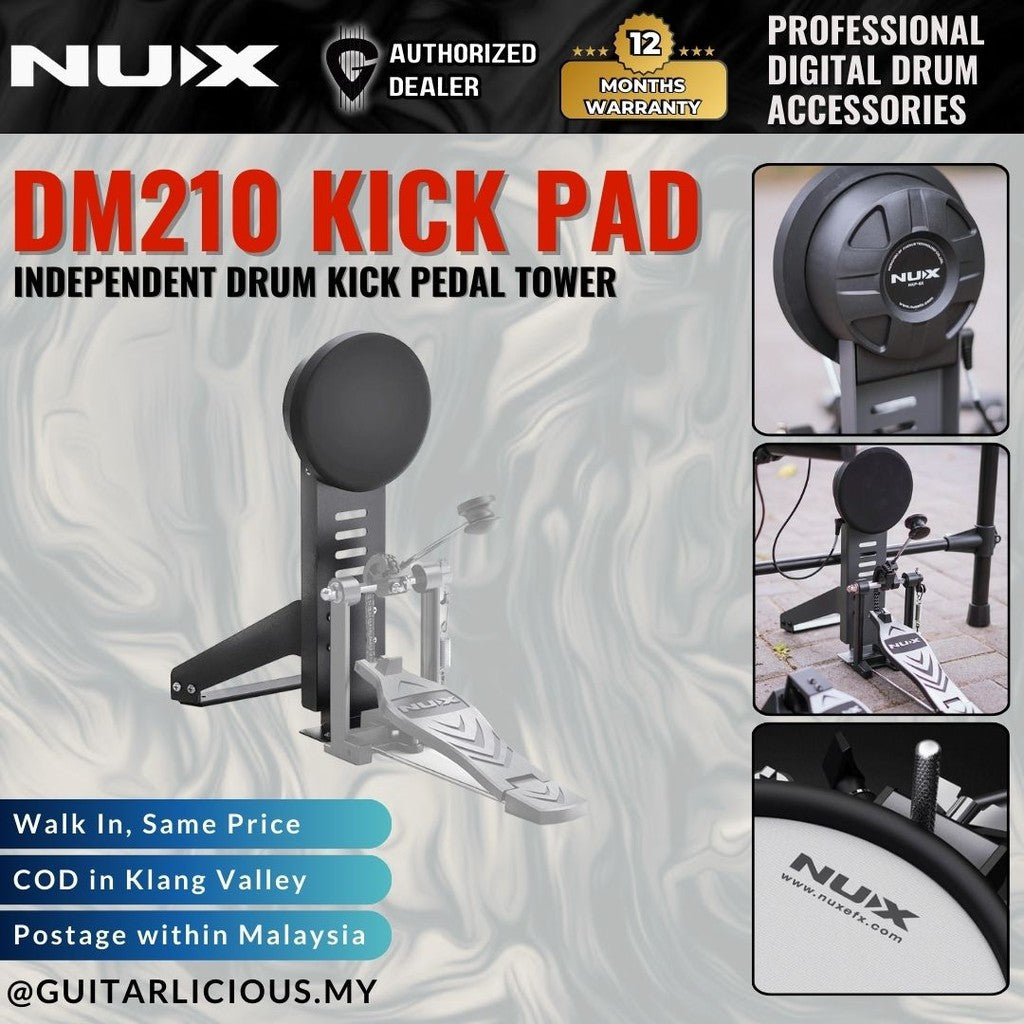 hi hat pedal electronic drum NUX Hi-Hat Kick Pedal Controller Digital Drum Compatible with Majority –  GUITARLICIOUS