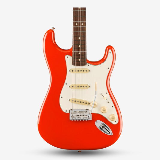 Fender Player II Stratocaster Electric Guitar, Rosewood FB - Coral Red ( SSS Pick Up )