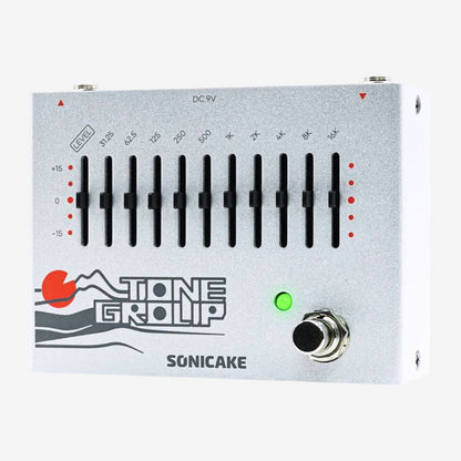 Sonicake QDS-01 Tone Group 10-Band EQ Equalizer Guitar Bass Effects Pedal