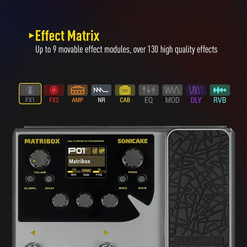 Sonicake QME-50 Matribox Multi-effects Processor With Expression