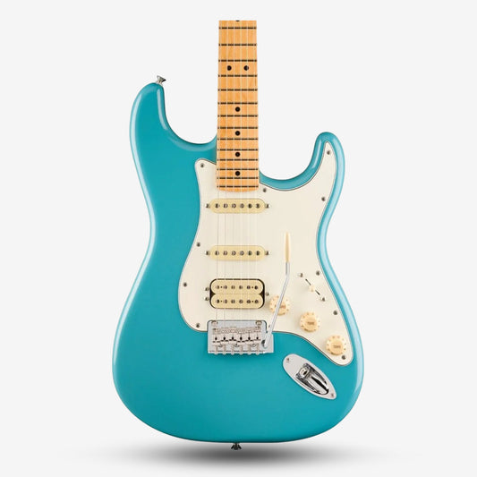 Fender Player II Stratocaster HSS Electric Guitar, Maple FB - Aquatone Blue