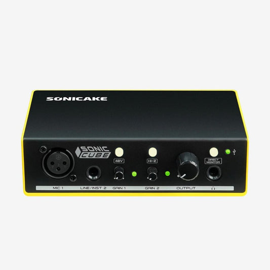 Sonicake QAI-22 Sonic Cube Dual-channel Professional Audio Interface Analog Preamp