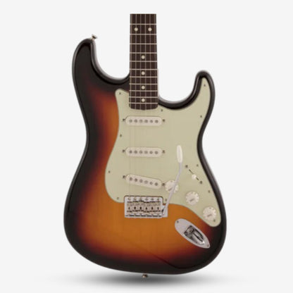 Fender Japan Traditional II 60s Stratocaster Electric Guitar, SSS Pick Up , Rosewood FB - 3-Tone Sunburst